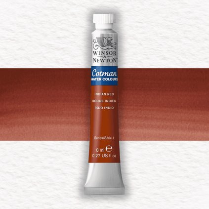 AKVARELOVÁ FARBA - WINSOR & NEWTON - COTMAN - 8 ML | INDIAN RED