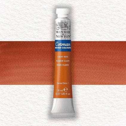 Winsor & Newton Cotman akvarelová farba 8 ml | Light Red