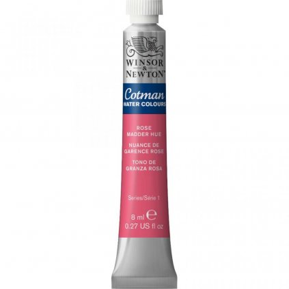 Akvarelová Farba Winsor & Newton Cotman - 8 ml | Rose Madder