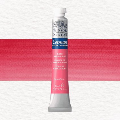AKVARELOVÁ FARBA - WINSOR & NEWTON - COTMAN - 8 ML | ROSE MADDER