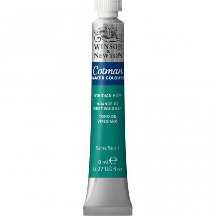 Akvarelová Farba Winsor & Newton Cotman - 8 ml | Viridian Hue