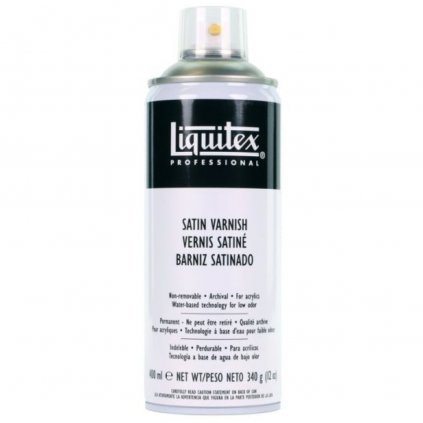 SATÉNOVÝ LAK V SPREJI - LIQUITEX PROFESSIONAL - 400 ML