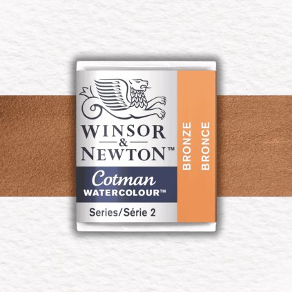 AKVARELOVÁ FARBA - WINSOR & NEWTON - COTMAN - POLPANVIČKA | BRONZE