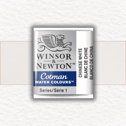 AKVARELOVÁ FARBA - WINSOR & NEWTON - COTMAN - POLPANVIČKA | CHINESE WHITE