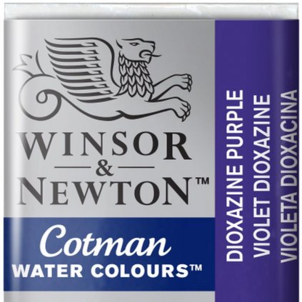 WINSOR & NEWTON COTMAN - AKVARELOVÁ FARBA - POLPANVIČKA - DIOXAZINE PURPLE