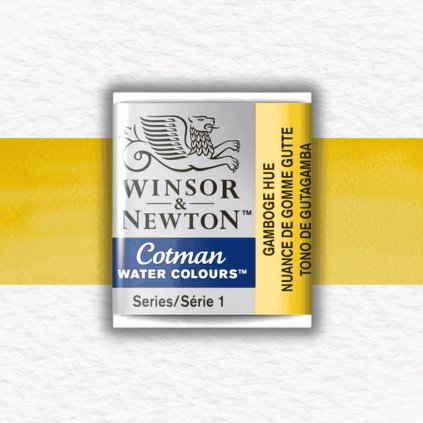 AKVARELOVÁ FARBA - WINSOR & NEWTON - COTMAN - POLPANVIČKA | GAMBOGE HUE