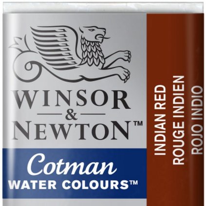 WINSOR & NEWTON COTMAN - AKVARELOVÁ FARBA - POLPANVIČKA - INDIAN RED