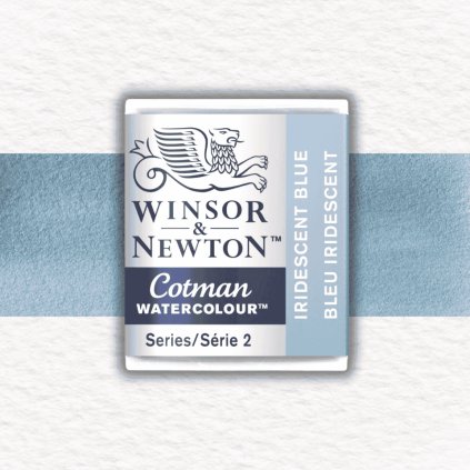 AKVARELOVÁ FARBA - WINSOR & NEWTON - COTMAN - POLPANVIČKA | IRIDESCENT BLUE