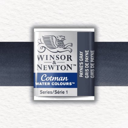 AKVARELOVÁ FARBA - WINSOR & NEWTON - COTMAN - POLPANVIČKA | PAYNE'S GRAY