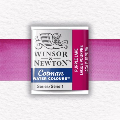 AKVARELOVÁ FARBA - WINSOR & NEWTON - COTMAN - POLPANVIČKA | PURPLE LAKE