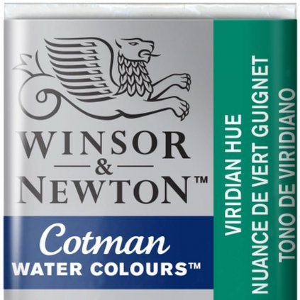 WINSOR & NEWTON COTMAN - AKVARELOVÁ FARBA - POLPANVIČKA - VIRIDIAN HUE