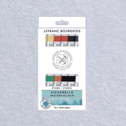 AKVARELOVÉ FARBY - LEFRANC BOURGEOIS - STUDIO | 12x10 ML