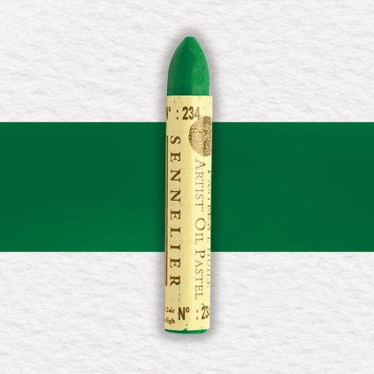 OLEJOVÝ PASTEL - SENNELIER | 234 PERMANENT GREEN LIGHT