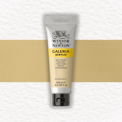 AKRYLOVÁ FARBA - WINSOR & NEWTON - GALERIA - 120 ML | BUFF TITANIUM