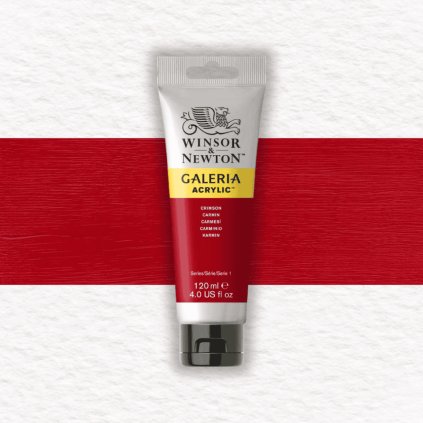 AKRYLOVÁ FARBA - WINSOR & NEWTON - GALERIA - 120 ML | CRIMSON
