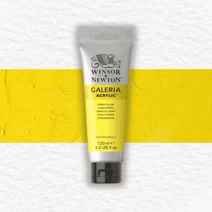 AKRYLOVÁ FARBA - WINSOR & NEWTON - GALERIA - 120 ML | LEMON YELLOW