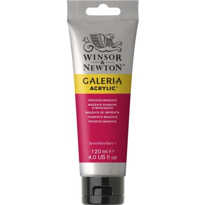 AKRYLOVÁ FARBA - WINSOR & NEWTON GALERIA - 120 ML - PROCESS MAGENTA