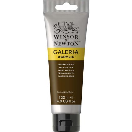 AKRYLOVÁ FARBA - WINSOR & NEWTON GALERIA - 120 ML - VANDYKE BROWN