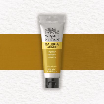 AKRYLOVÁ FARBA - WINSOR & NEWTON - GALERIA - 120 ML | YELLOW OCHRE