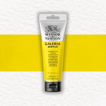 AKRYLOVÁ FARBA - WINSOR & NEWTON - GALERIA - 120 ML | CADMIUM YELLOW PALE HUE