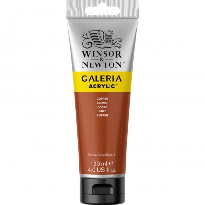 AKRYLOVÁ FARBA - WINSOR & NEWTON GALERIA - 120 ML - COPPER