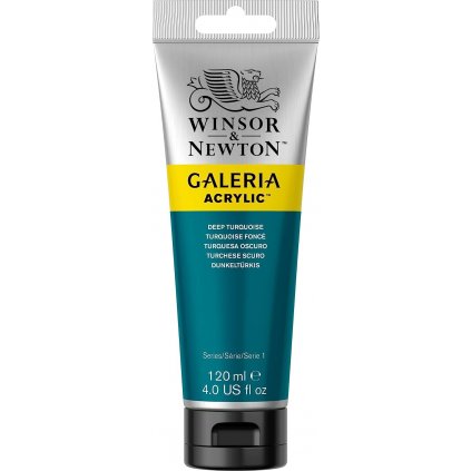 AKRYLOVÁ FARBA - WINSOR & NEWTON GALERIA - 120 ML - DEEP TURQUOISE