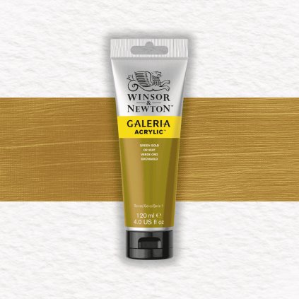 AKRYLOVÁ FARBA - WINSOR & NEWTON - GALERIA - 120 ML | GREEN GOLD