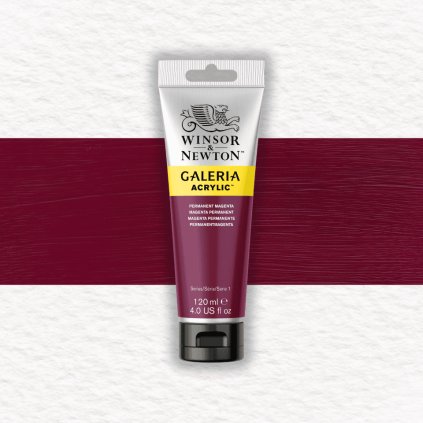 AKRYLOVÁ FARBA - WINSOR & NEWTON - GALERIA - 120 ML | PERMANENT MAGENTA