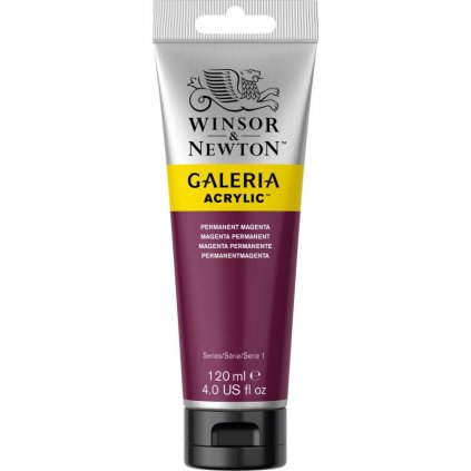 AKRYLOVÁ FARBA - WINSOR & NEWTON GALERIA - 120 ML - PERMANENT MAGENTA