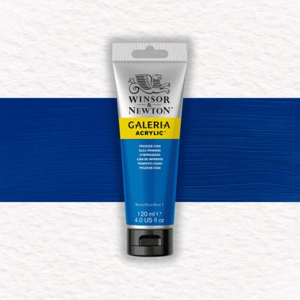 AKRYLOVÁ FARBA - WINSOR & NEWTON - GALERIA - 120 ML | PROCESS CYAN