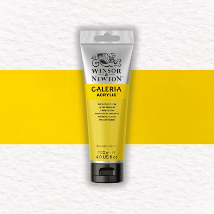 AKRYLOVÁ FARBA - WINSOR & NEWTON - GALERIA - 120 ML | PROCESS YELLOW