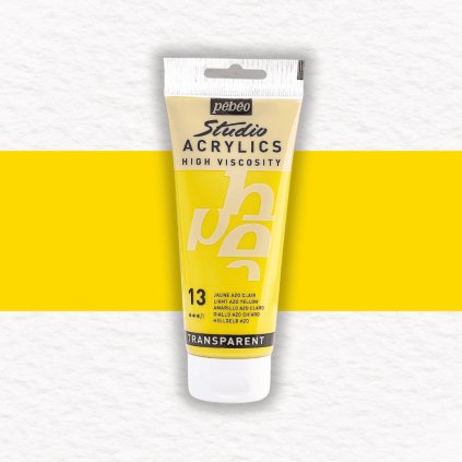 AKRYLOVÁ FARBA - PEBEO - STUDIO ACRYLICS - 100 ML | 13 LIGHT AZO YELLOW