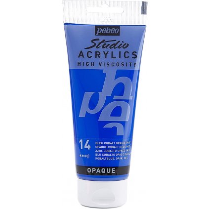 AKRYLOVÁ FARBA - PEBEO STUDIO ACRYLICS - 100 ML - 14 COBALT BLUE HUE