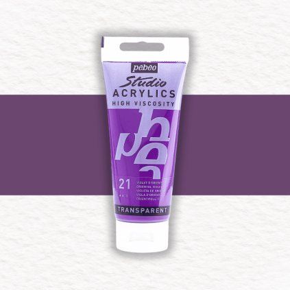 Pébéo Studio Acrylic akrylová farba 100 ml | 21 Oriental Violet