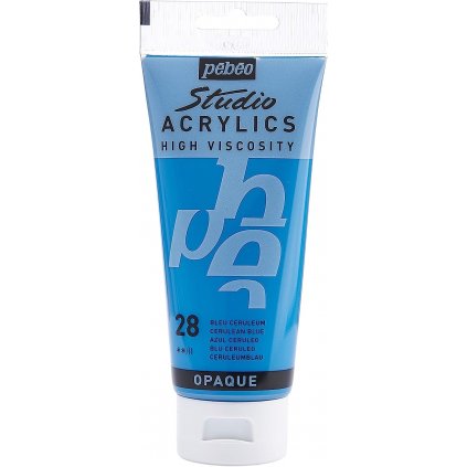 AKRYLOVÁ FARBA - PEBEO STUDIO ACRYLICS - 100 ML - 28 CERULEAN BLUE