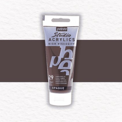 AKRYLOVÁ FARBA - PEBEO - STUDIO ACRYLICS - 100 ML | 29 BURNT UMBER