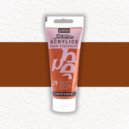 Pébéo Studio Acrylic akrylová farba 100 ml | 39 Venice Red
