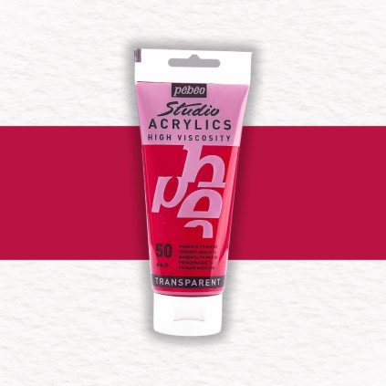 AKRYLOVÁ FARBA - PEBEO - STUDIO ACRYLICS - 100 ML | 50 PRIMARY MAGENTA