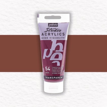 AKRYLOVÁ FARBA - PEBEO - STUDIO ACRYLICS - 100 ML | 54 ALIZARIN CRIMSON