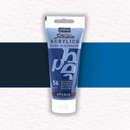 AKRYLOVÁ FARBA - PEBEO - STUDIO ACRYLICS - 100 ML | 56 PRUSSIAN BLUE HUE