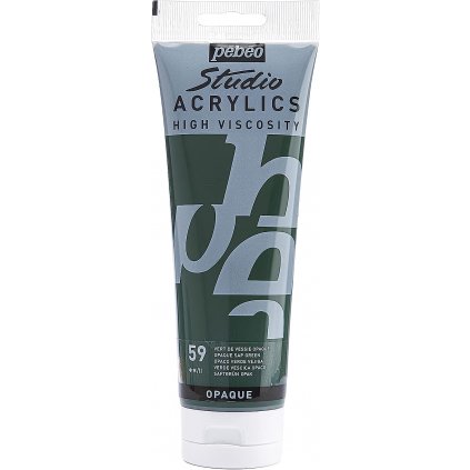 AKRYLOVÁ FARBA - PEBEO STUDIO ACRYLICS - 100 ML - 59 OPAQUE SAP GREEN