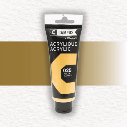 AKRYLOVÁ FARBA - SENNELIER - RAPHAËL CAMPUS - 120 ML | 025 OLD GOLD