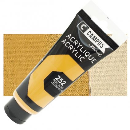 AKRYLOVÁ FARBA - SENNELIER RAPHAËL CAMPUS - 100 ML - 252 YELLOW OCHRE