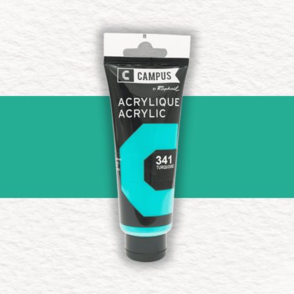 AKRYLOVÁ FARBA - SENNELIER - RAPHAËL CAMPUS - 120 ML | 341 TURQUOISE