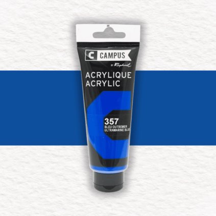 AKRYLOVÁ FARBA - SENNELIER - RAPHAËL CAMPUS - 120 ML | 357 ULTRAMARINE BLUE