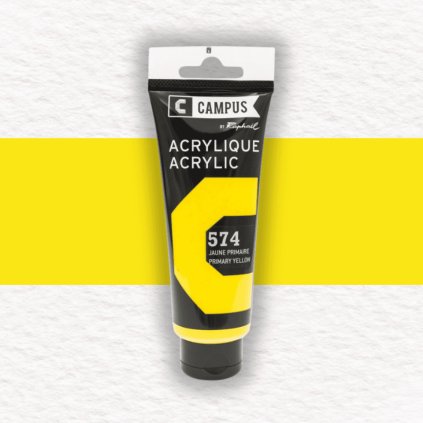 AKRYLOVÁ FARBA - SENNELIER - RAPHAËL CAMPUS - 100 ML | 574 PRIMARY YELLOW