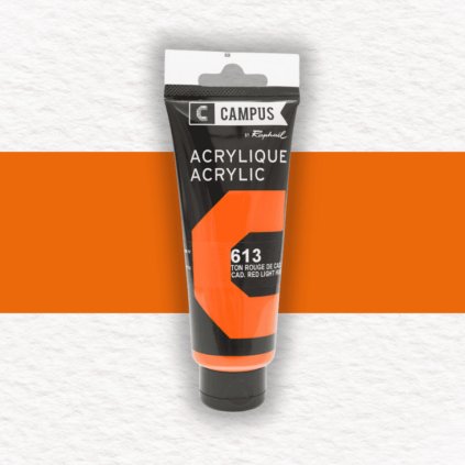 AKRYLOVÁ FARBA - SENNELIER - RAPHAËL CAMPUS - 120 ML | 613 CADMIUM RED LIGHT HUE
