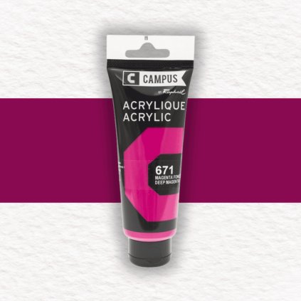 AKRYLOVÁ FARBA - SENNELIER - RAPHAËL CAMPUS - 120 ML | 671 DEEP MAGENTA