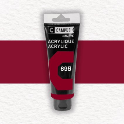 AKRYLOVÁ FARBA - SENNELIER - RAPHAËL CAMPUS - 100 ML | 695 ALIZARIN CRIMSON LAKE