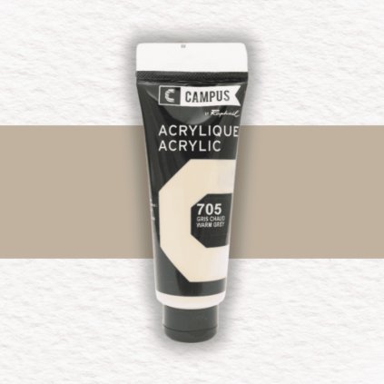 AKRYLOVÁ FARBA - SENNELIER - RAPHAËL CAMPUS - 120 ML | 705 WARM GREY
